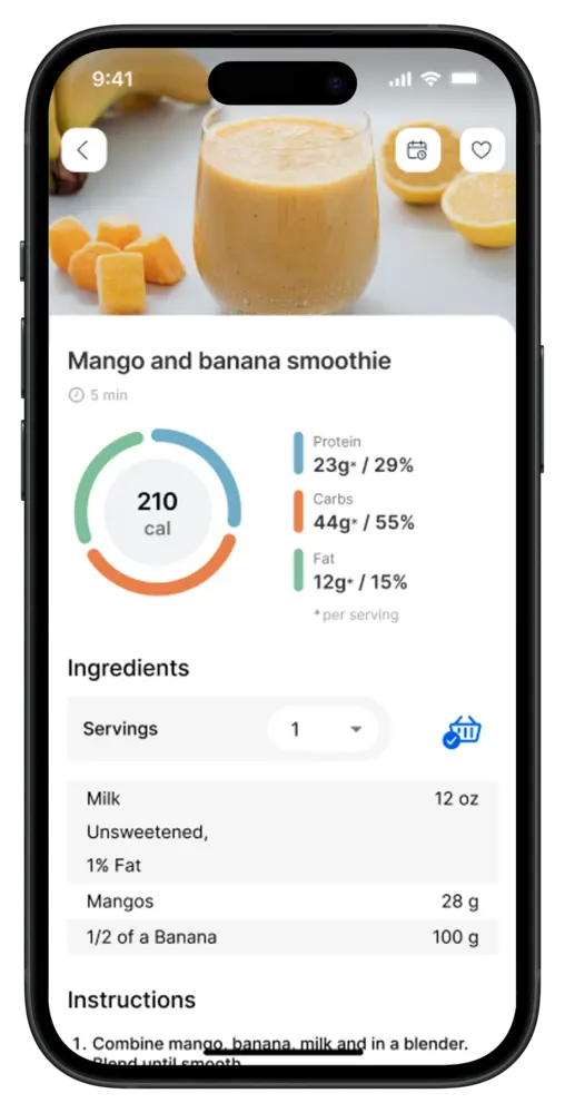 App dashboard